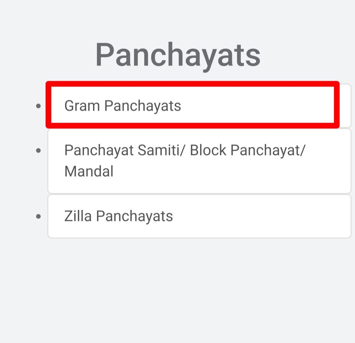 Gram Panchayats
