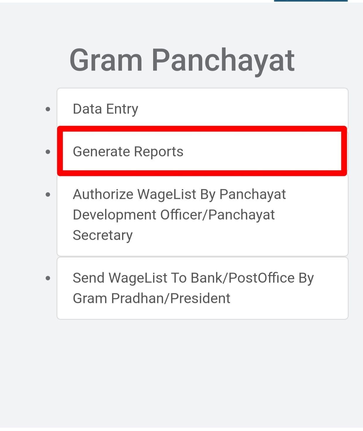 Generate Reports